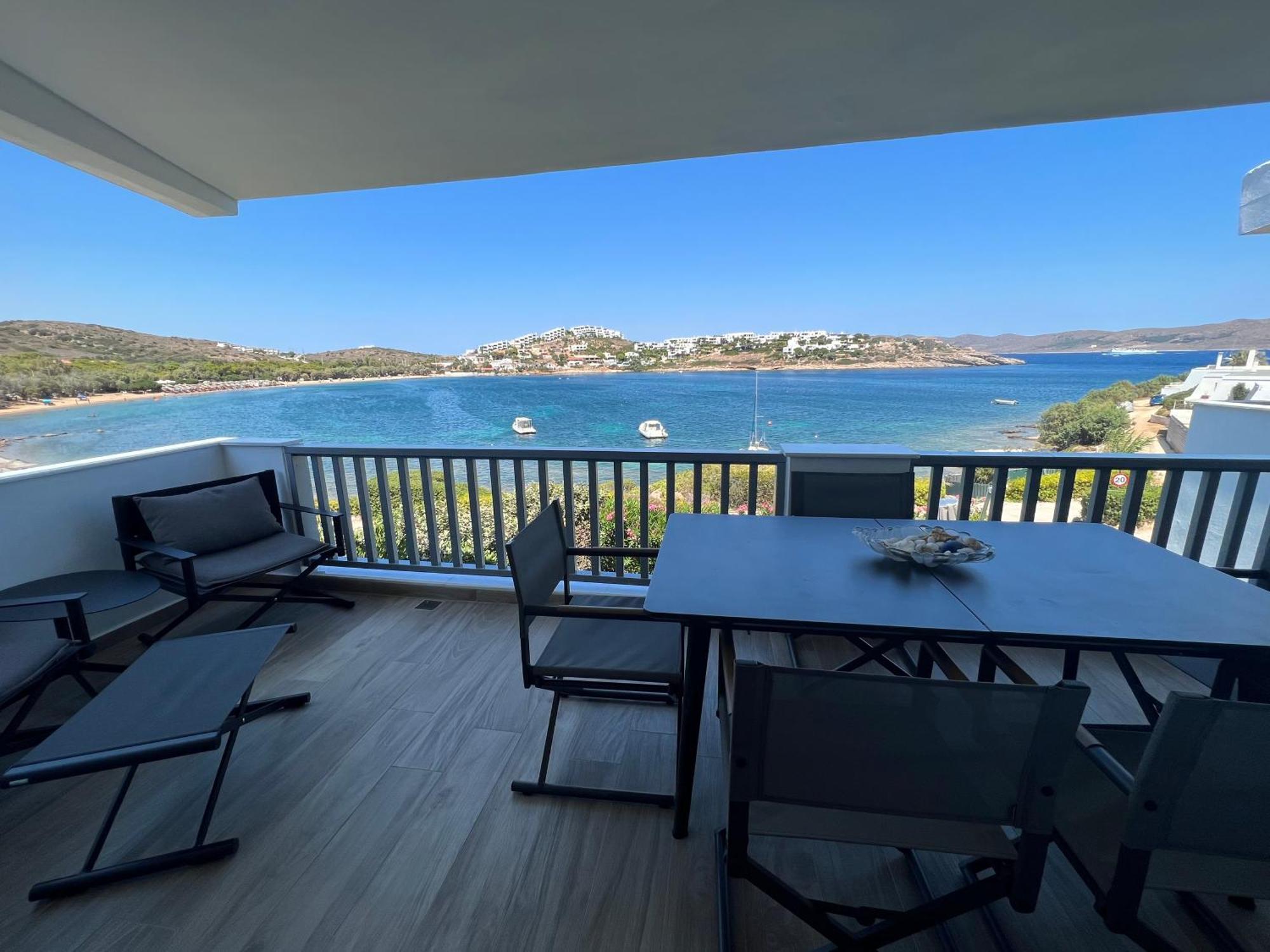 Sounio - Waterfront Luxury Spa Villa Pounta Zeza 170 Sqm On Private Beach Суніон Екстер'єр фото